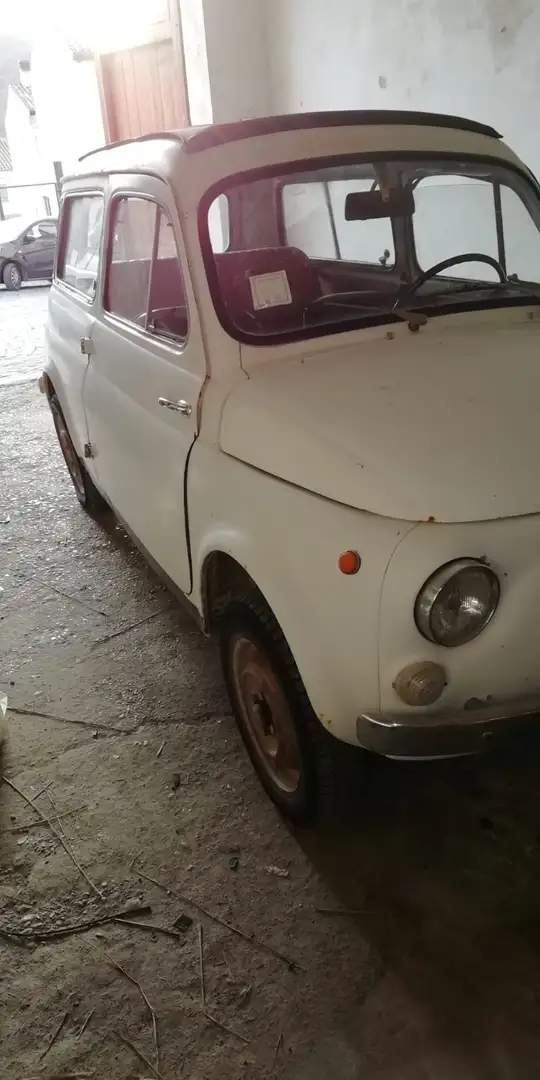 Fiat 500 Giardiniera Blanc - 1