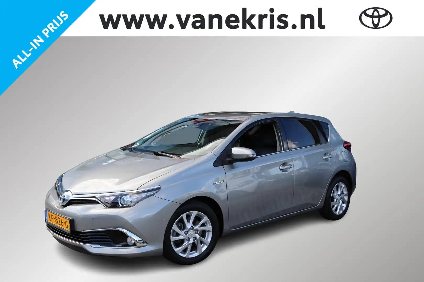 Toyota Auris 1.8 Hybrid Executive, Trekhaak, Parkeersensoren, S Gris - 1
