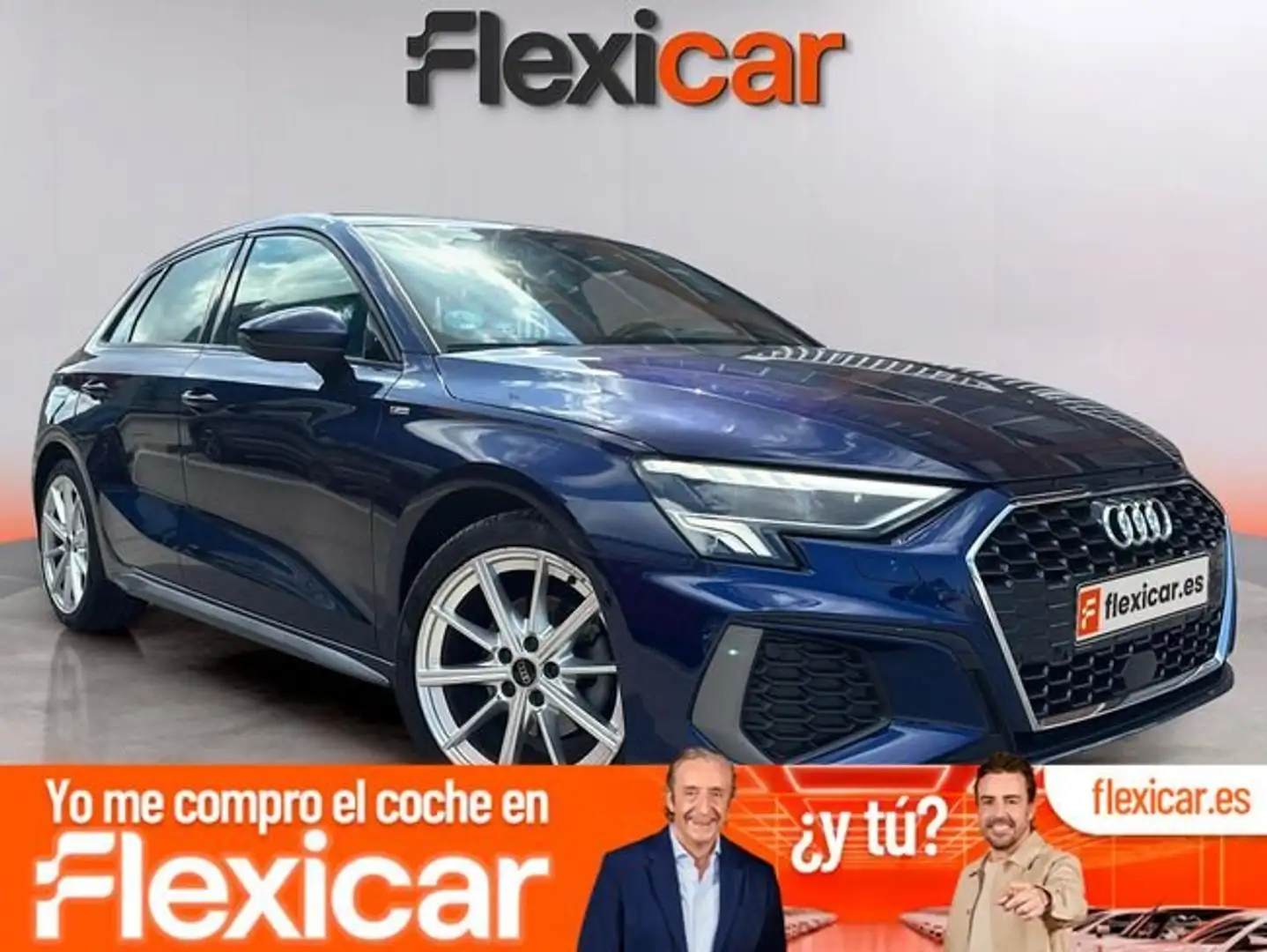 Audi A3 Sedán 35TDI S line Stronic Azul - 1