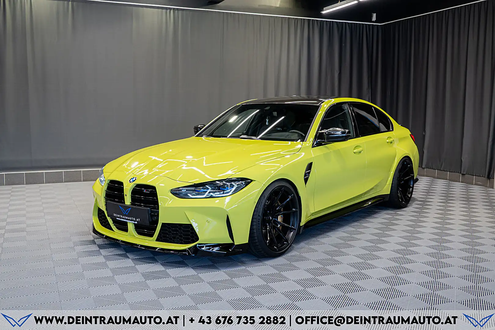 BMW M3 Competition Aut.*GRAIL*KW*WHEELFORCE*TYPISIERT* Gelb - 1