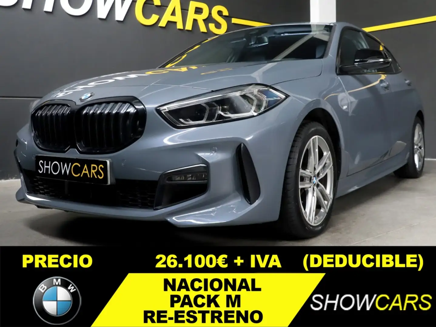 BMW 118 118dA Gris - 1