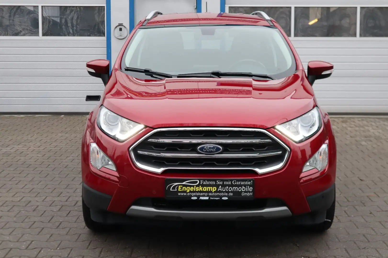 Ford EcoSport Titanium/NAVI/AHK/SHZ/SCHECKH./1.HAND Rot - 2