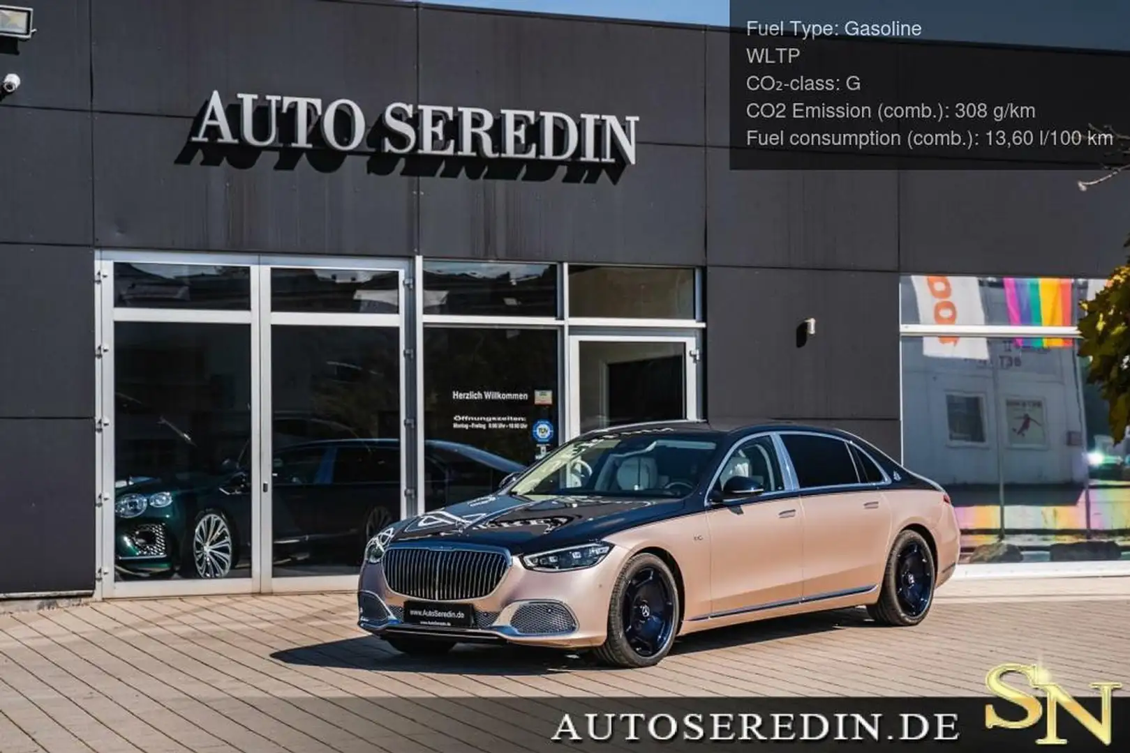 Maybach S680 4M HAUTE VOITURE 1 OF 150 CARS Or - 1