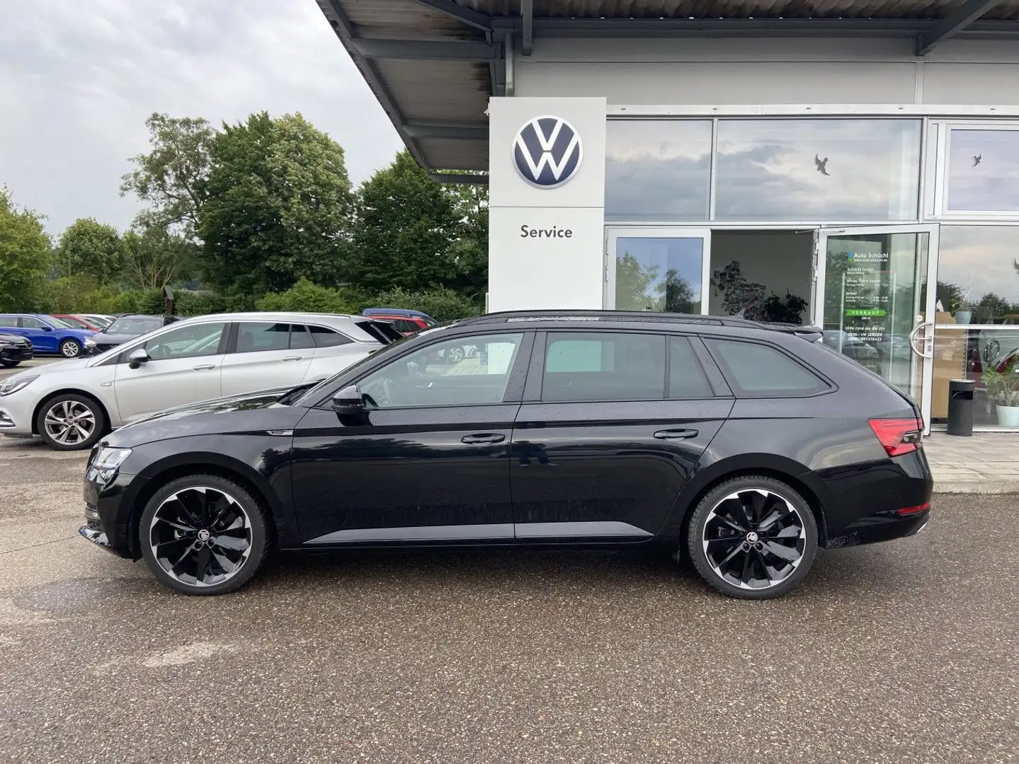 Skoda Superb iV Combi 1.4 TSI DSG Sportline 19"+EL.HEC Schwarz - 2