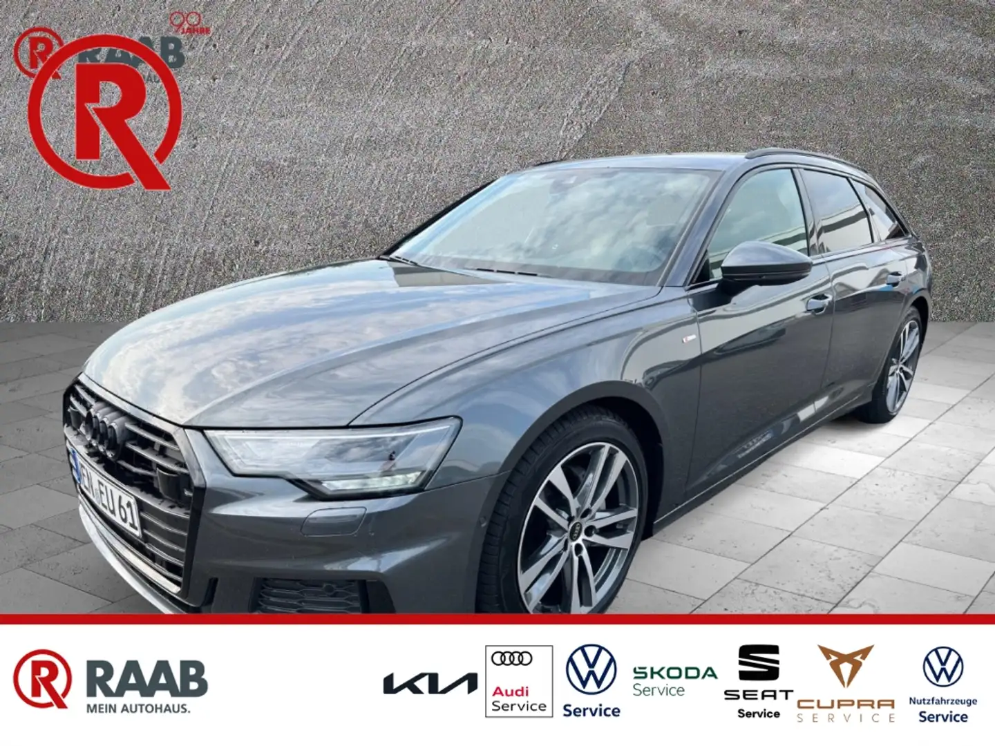 Audi A6 Avant 40 TDI sport S-line S-Tronic LED SHZ PDC Nav Grau - 1
