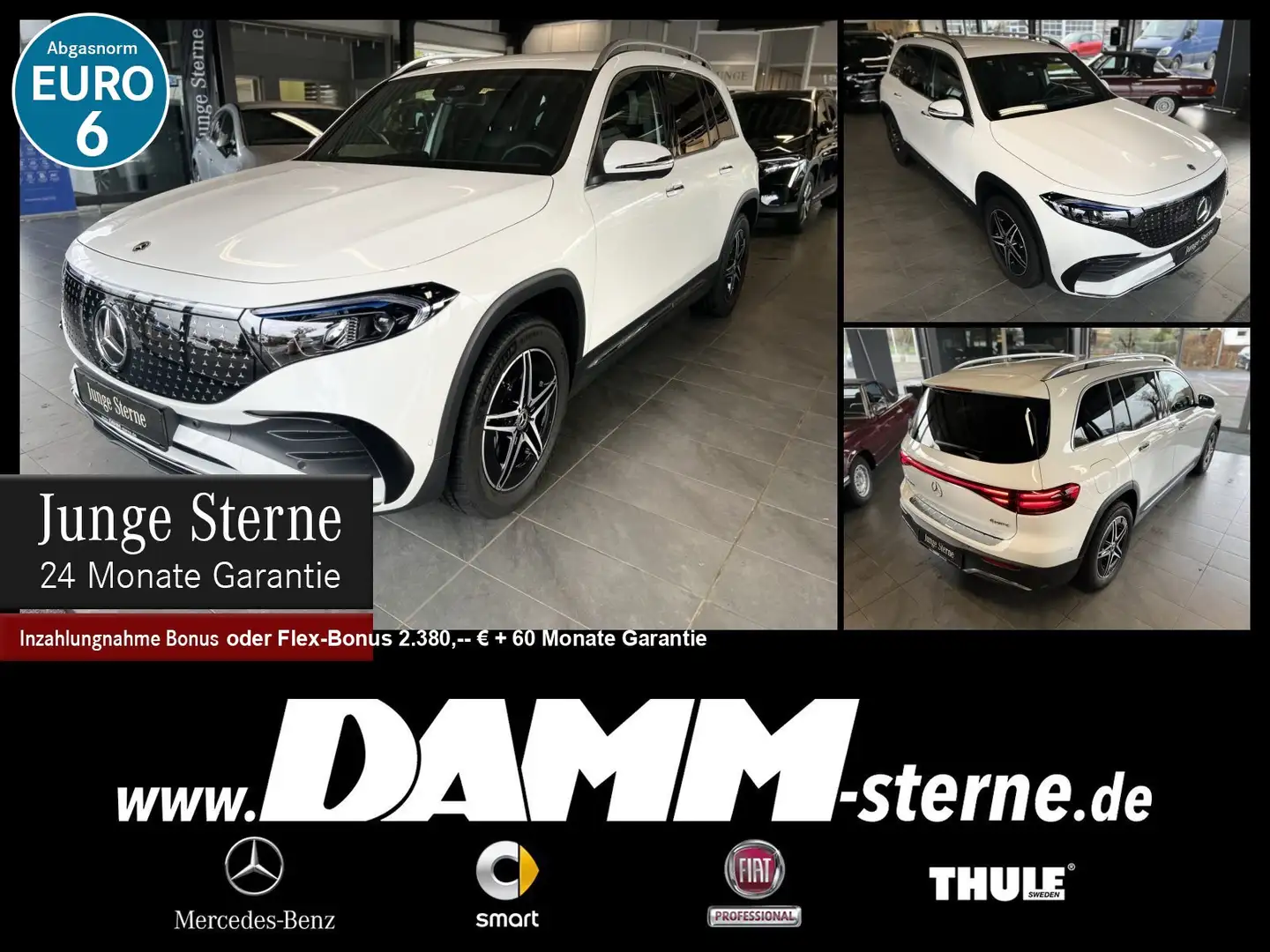 Mercedes-Benz EQB 300 EQB 300 4M AMG Premium/7-Sitze/360°/Memory/+Flex Alb - 1