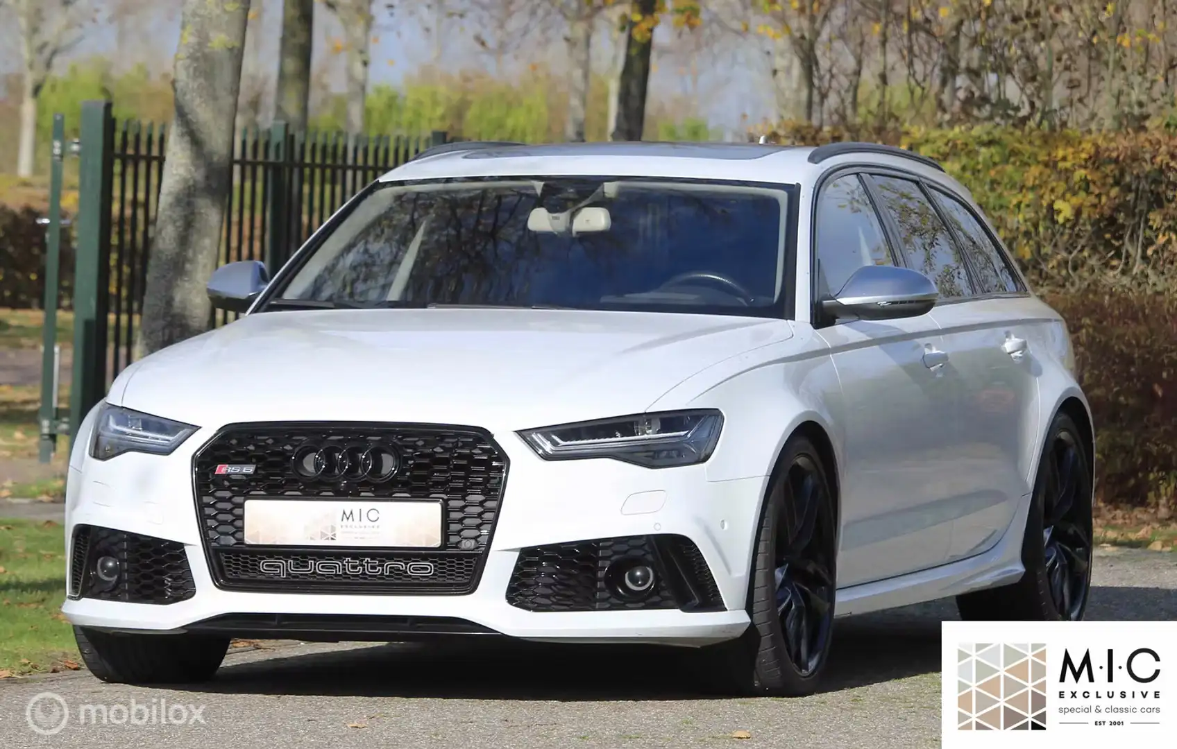 Audi RS6 Avant 4.0 TFSI RS 6 quattro Pro Line Plus Blanc - 1