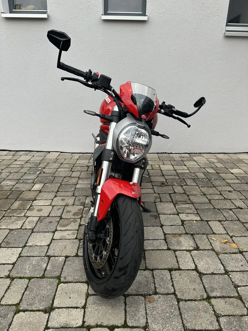 Ducati Monster 797 +/ gedrosselt für A2/ 2. Hand* Rojo - 2