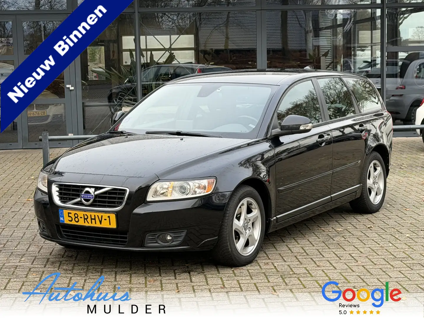 Volvo V50 2.0 Sport Climate control/Cruise/Trekhaak/Navigati Nero - 1
