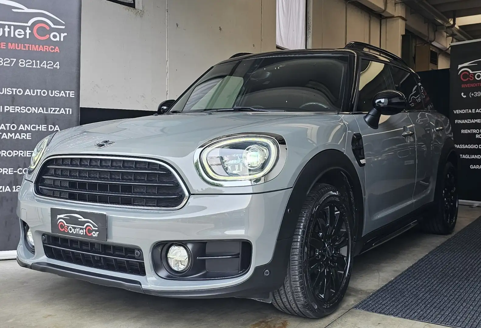 MINI Cooper D Countryman 2.0 Hype Autom/Navi/Led/Bicolor Grigio - 2