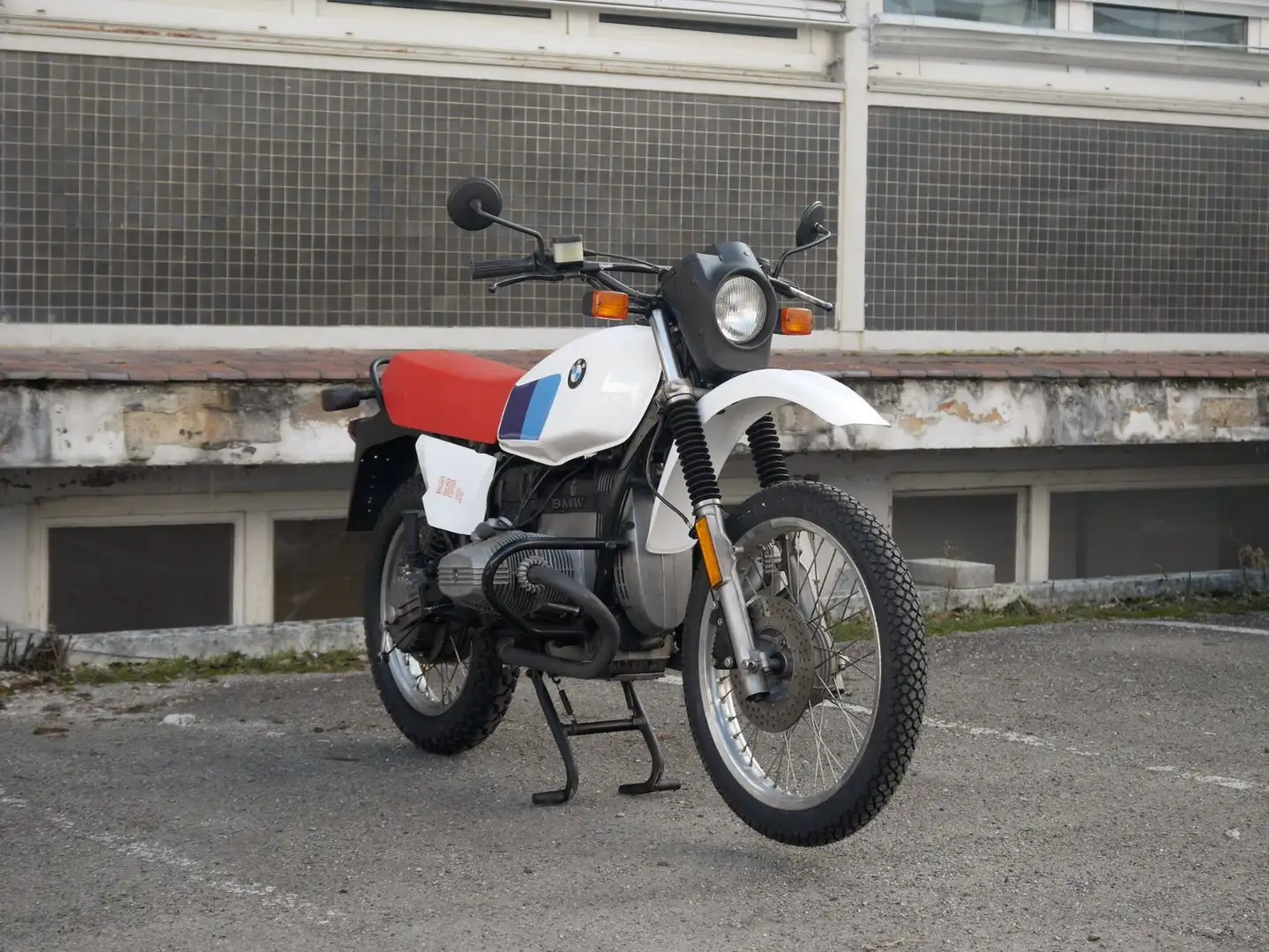 BMW R 80 GS im Original-Zustand/24000km! Weiß - 1
