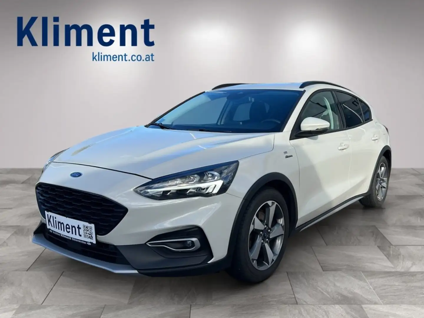 Ford Focus 1,5 EcoBlue Active Automatik Blanc - 1