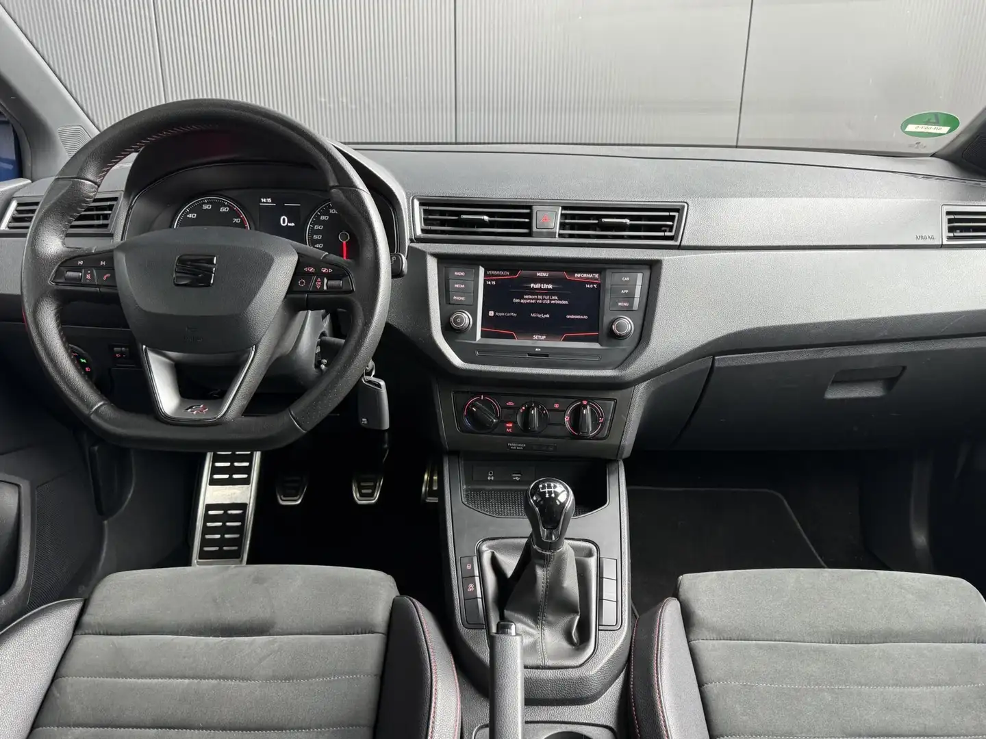 SEAT Ibiza 1.0 FR LOOK*CARPLAY*NL AUTO*18 INCH*CRUISE*UNIEK Blauw - 2
