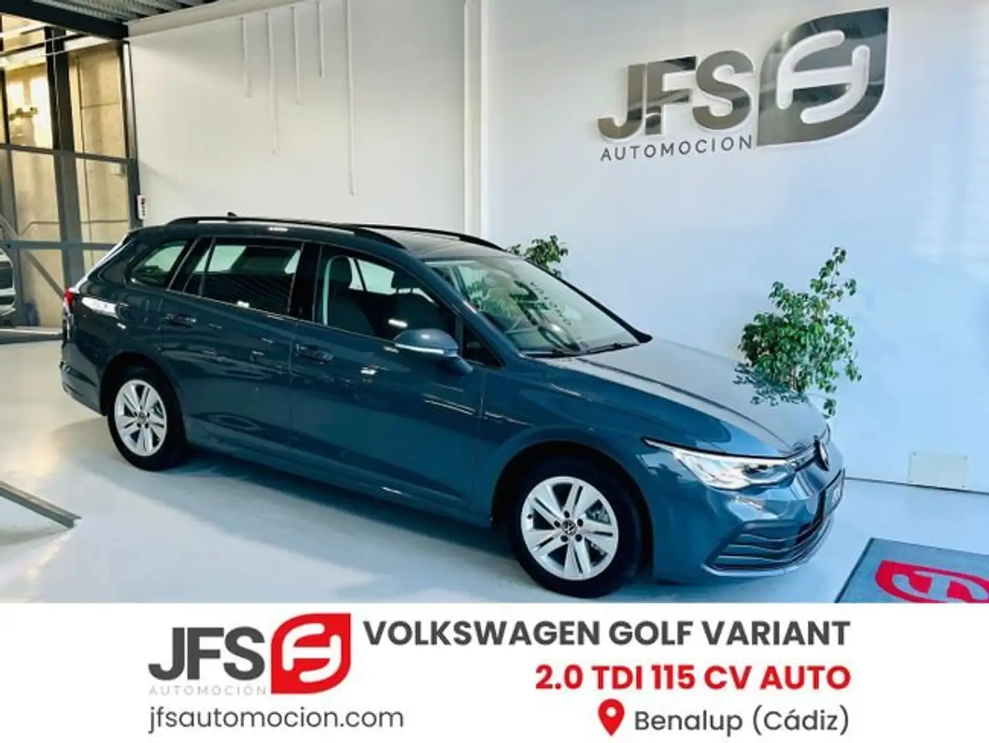 Volkswagen Golf Variant 2.0TDI 85kW DSG Gris - 1