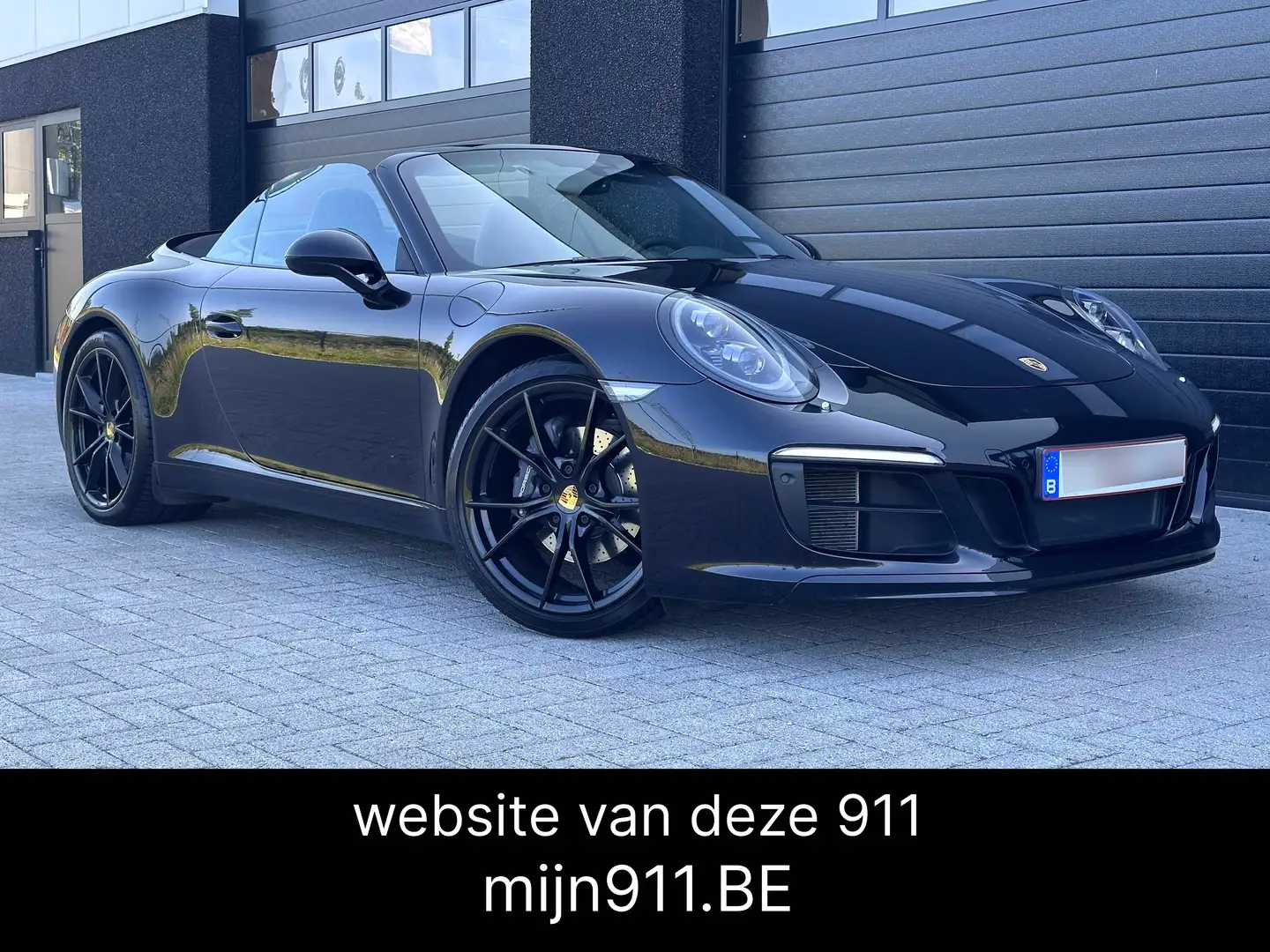 Porsche 991 911 Carrera Cabriolet PDK Noir - 1