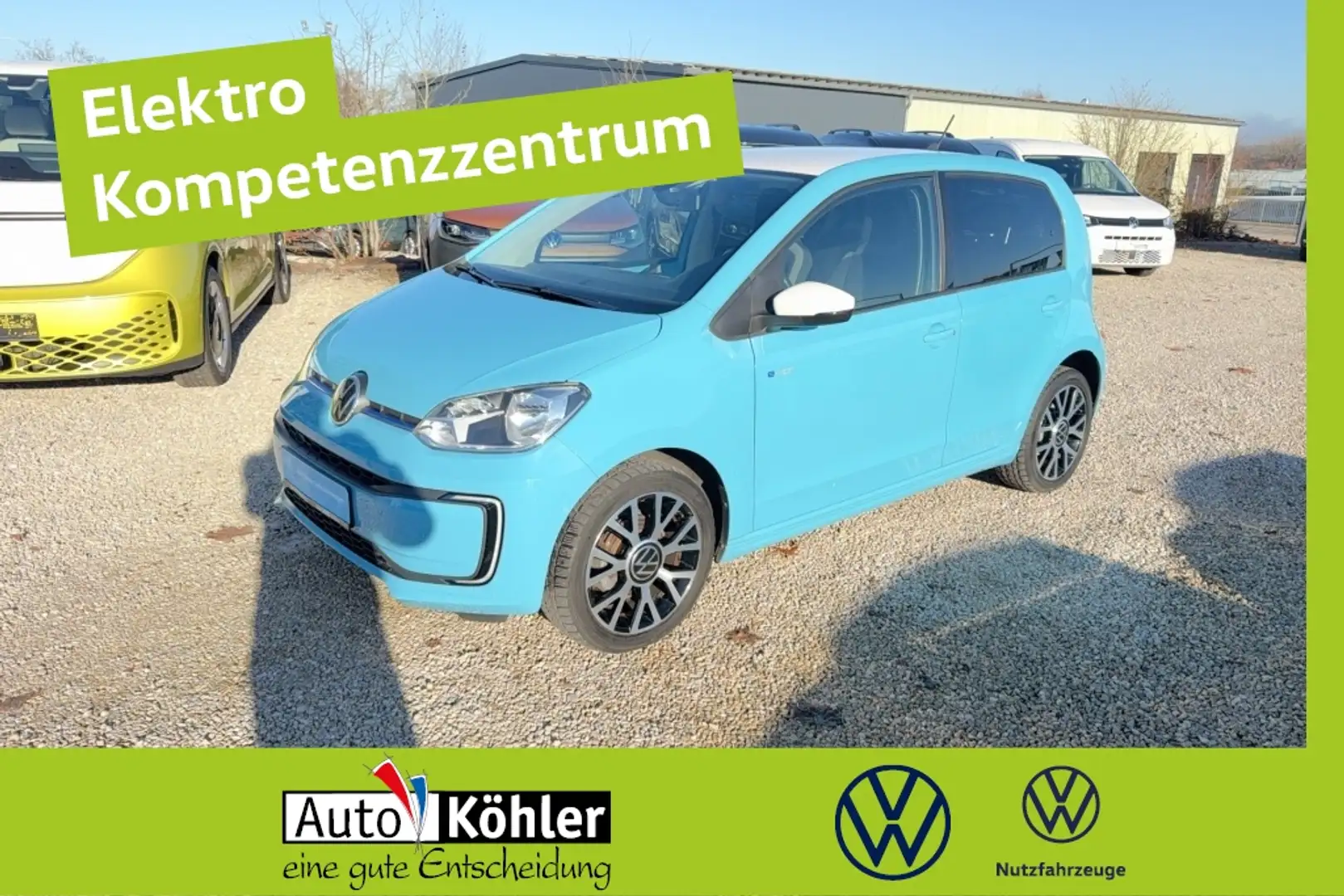 Volkswagen up! e- Style CCS /Kamera/Facelift/PDC Blau - 1