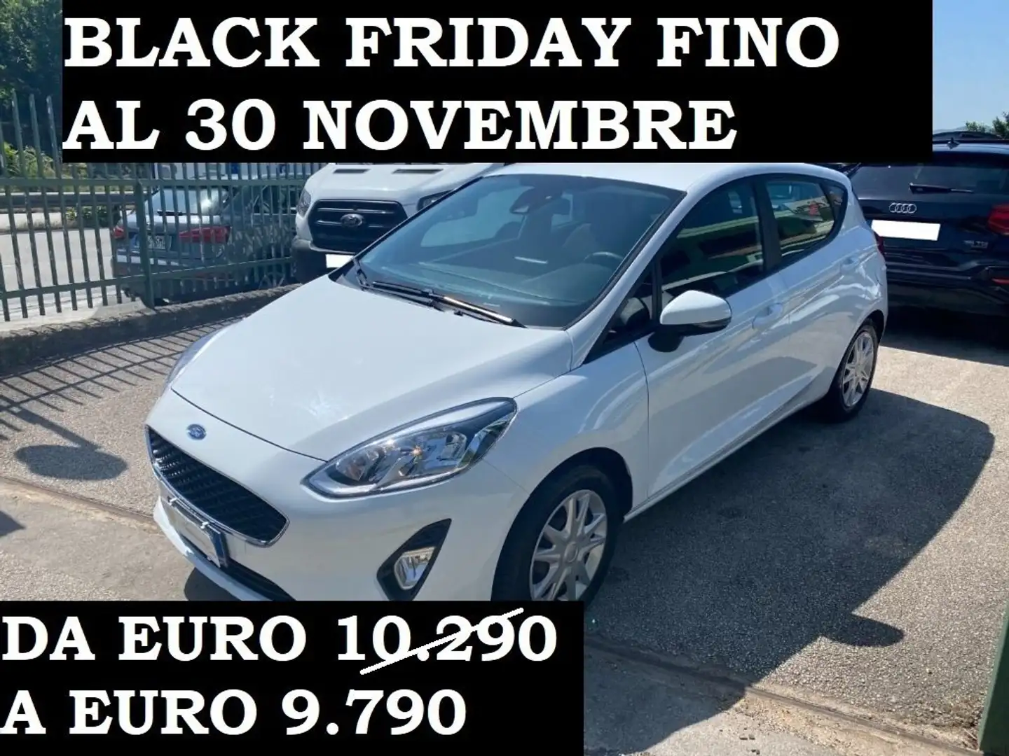 Ford Fiesta 1.5 EcoBlue 5 porte Business CARPLAY Blanc - 1