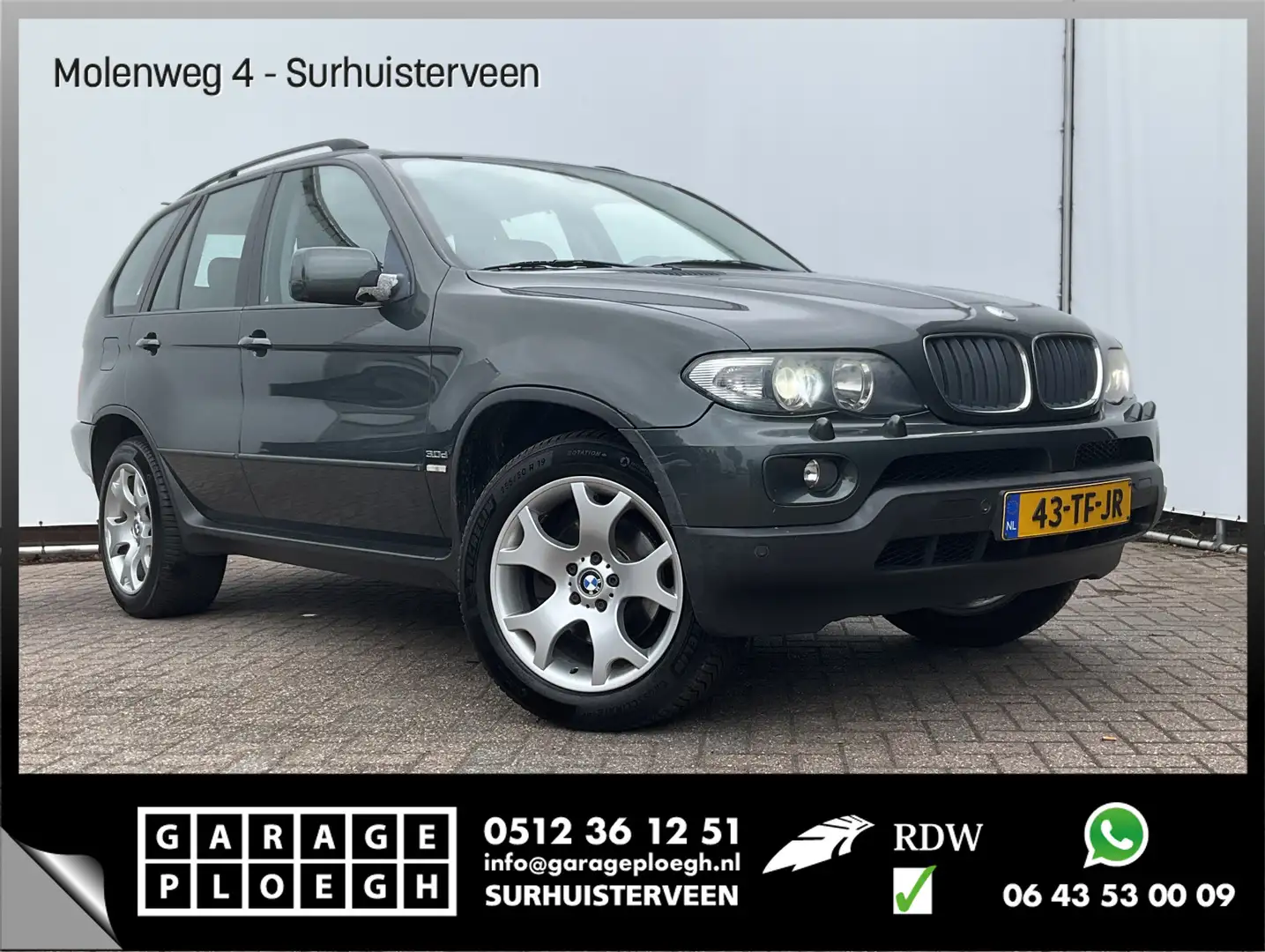 BMW X5 3.0D High Edition Youngtimer Trekhaak(2700kg] Lede Green - 1
