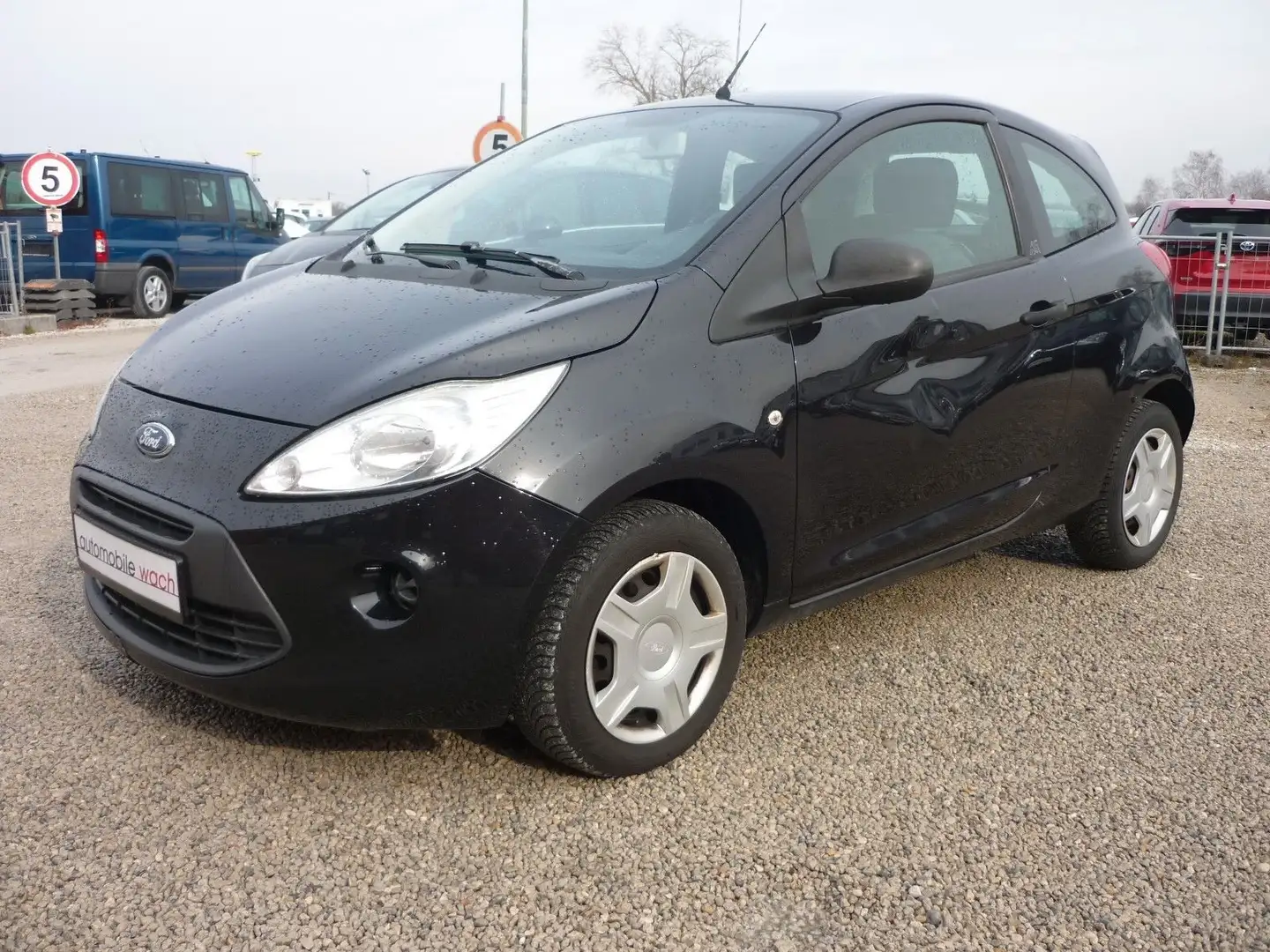 Ford Ka/Ka+ 1.2 "Ambiente" Klimaanlage Euro5 Scheckheft! Negro - 1