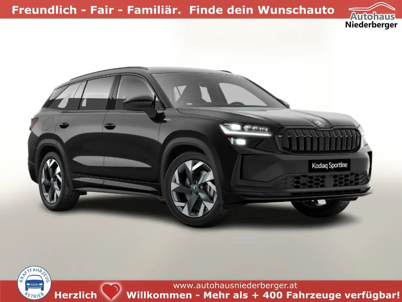 Skoda Kodiaq Sportline 4x4 Sportl AHK Matrix Nav Kessy ACC S...
