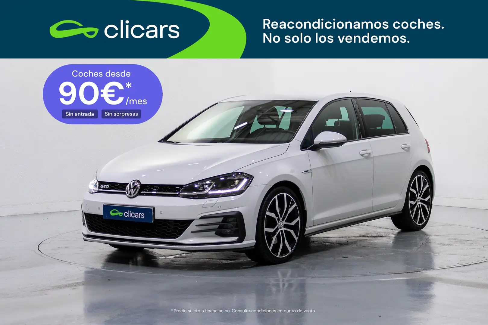 Volkswagen Golf 2.0TDI GTD DSG7 135kW Blanco - 1