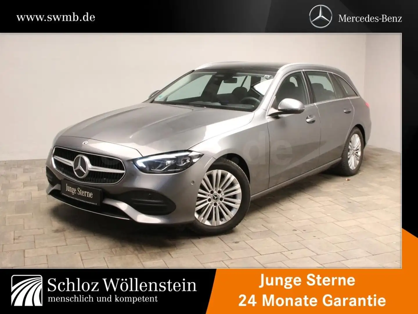 Mercedes-Benz C 220 d 4M T Avantgarde/LED/AHK/Pano-D/Memory/Cam Grau - 1