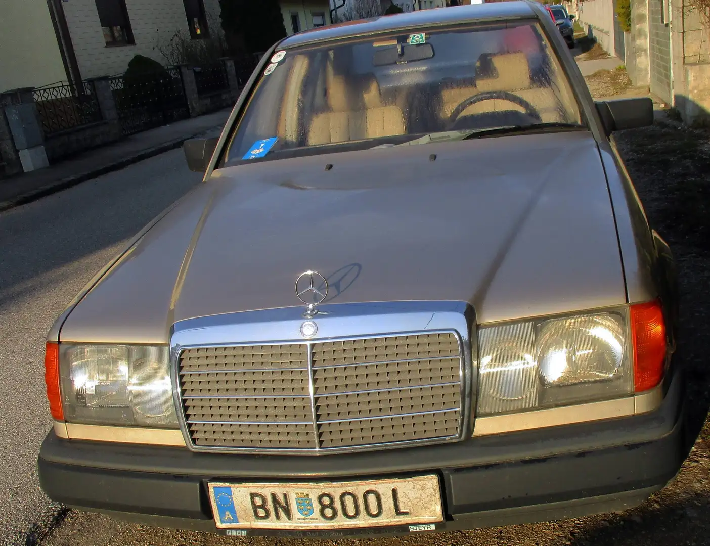 Mercedes-Benz 230 Mercedes Benz 230 E-124023 Silber - 1