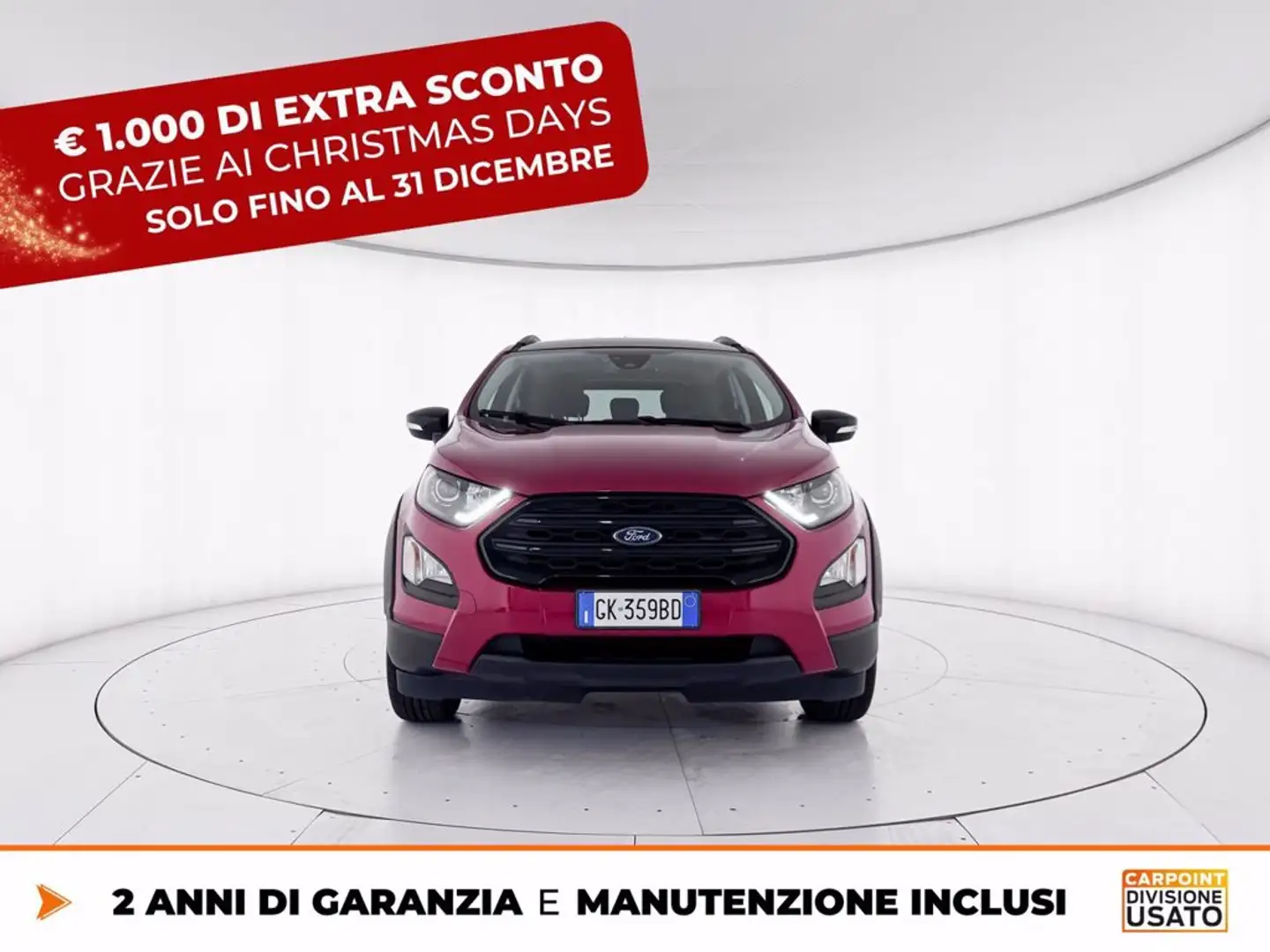 Ford EcoSport 1.0 ecoboost active s&s 125cv Rosso - 2