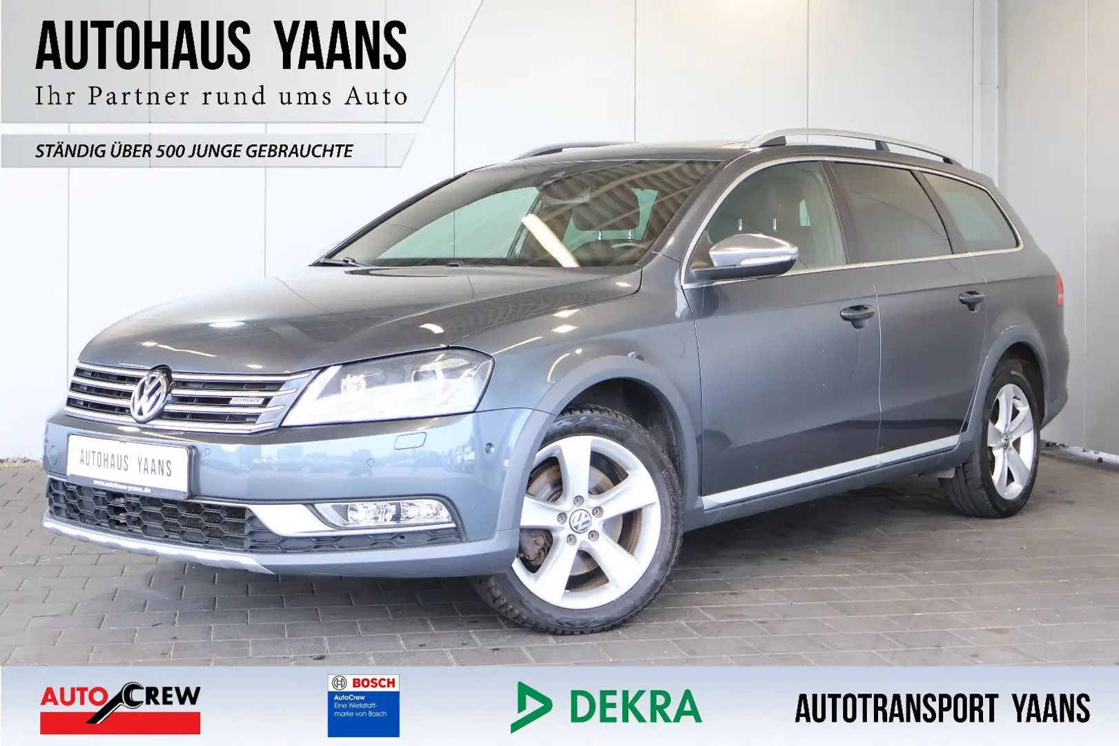 Volkswagen Passat Alltrack 2.0 TDI DSG 4M STDHZG+PANO+AHK Grau - 1