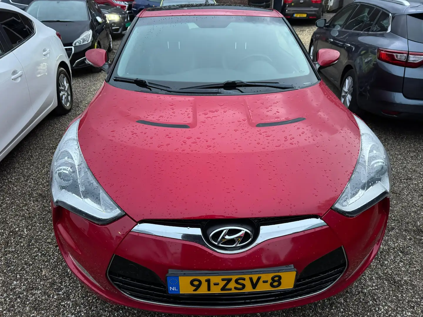 Hyundai VELOSTER 1.6 GDI i-Catcher Leer Pano Camera Cruise Als Nieu crvena - 2