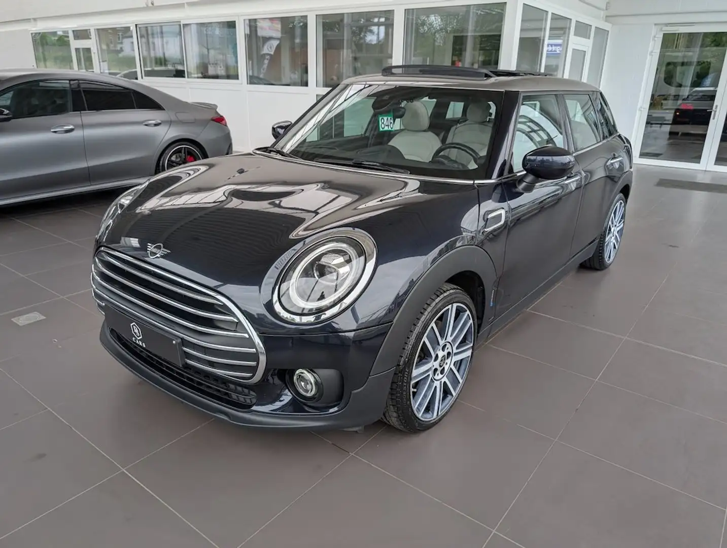 MINI Cooper D Clubman 2.0 DA ** GARANTIE + TOIT PANO + LED + CUIR +GPS** Gris - 2