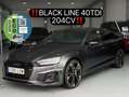 Audi A5 Black Line 40 TDI S tronic Sportback Gris - thumbnail 1