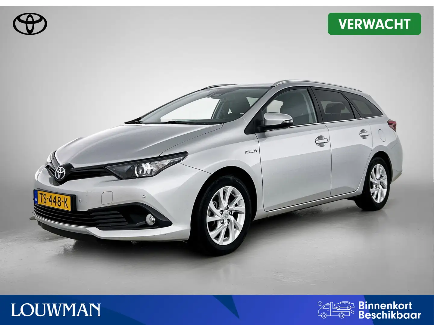 Toyota Auris 1.8 Hybrid Energy Plus | Navigatie | PDC voor en a Gris - 1