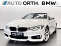 BMW 420 i Cabrio AUT. M-SPORT LEDER NAVI-P HUD DA h/k Blanco - thumbnail 5