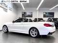 BMW 420 i Cabrio AUT. M-SPORT LEDER NAVI-P HUD DA h/k Blanco - thumbnail 4