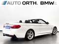 BMW 420 i Cabrio AUT. M-SPORT LEDER NAVI-P HUD DA h/k Blanco - thumbnail 2