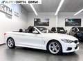 BMW 420 i Cabrio AUT. M-SPORT LEDER NAVI-P HUD DA h/k Blanco - thumbnail 3