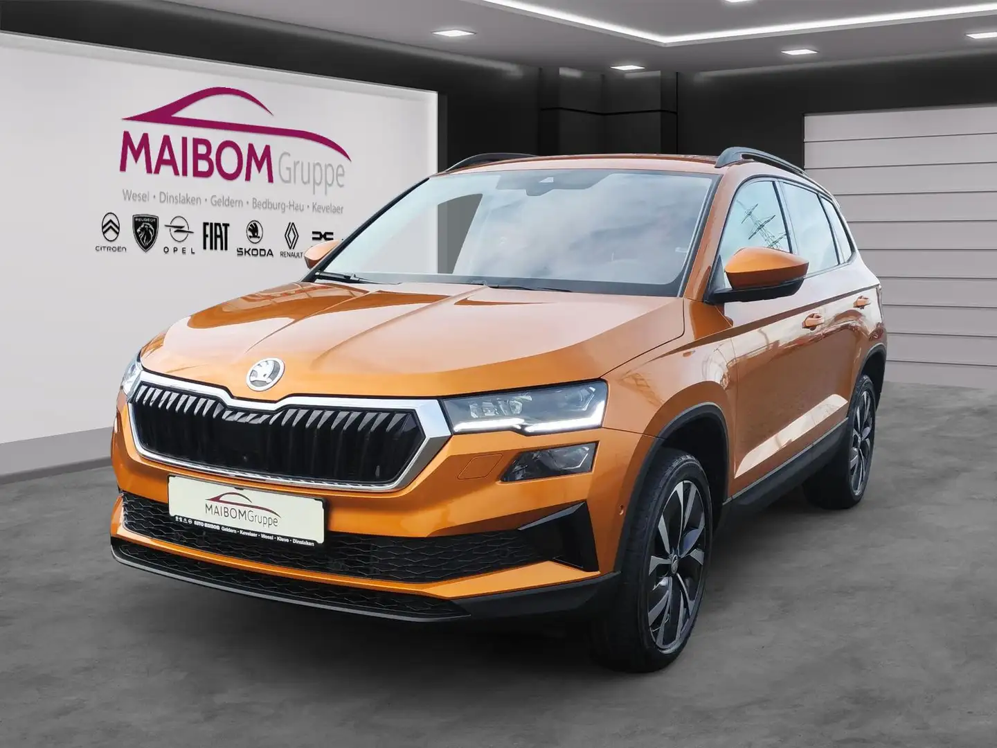 Skoda Karoq 1.5 16V TSI ACT *8Fach bereift* Orange - 1