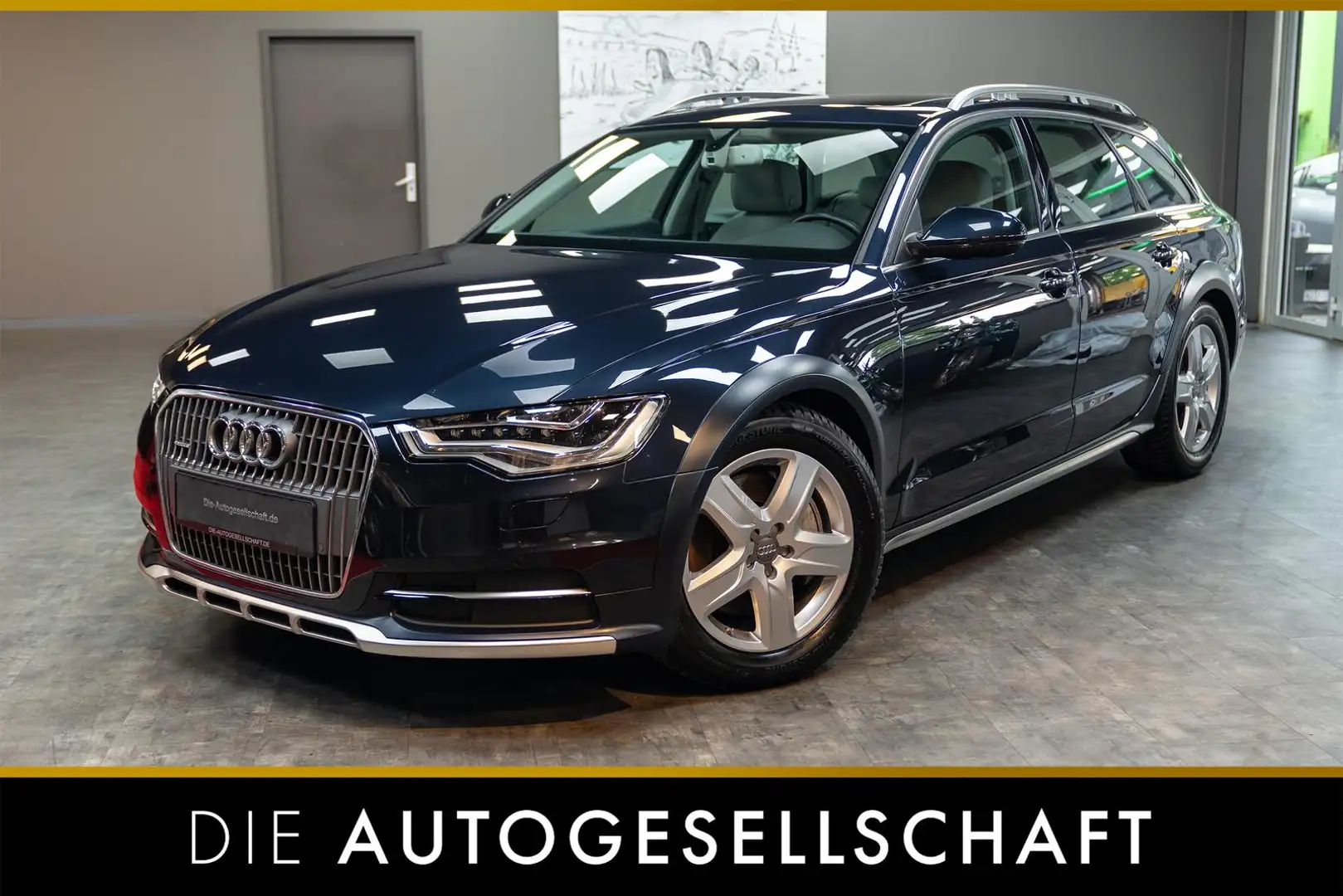 Audi A6 allroad 3.0TDI*LED*NAVI*LEDER*PANO*KAMERA*1HD* Blau - 1