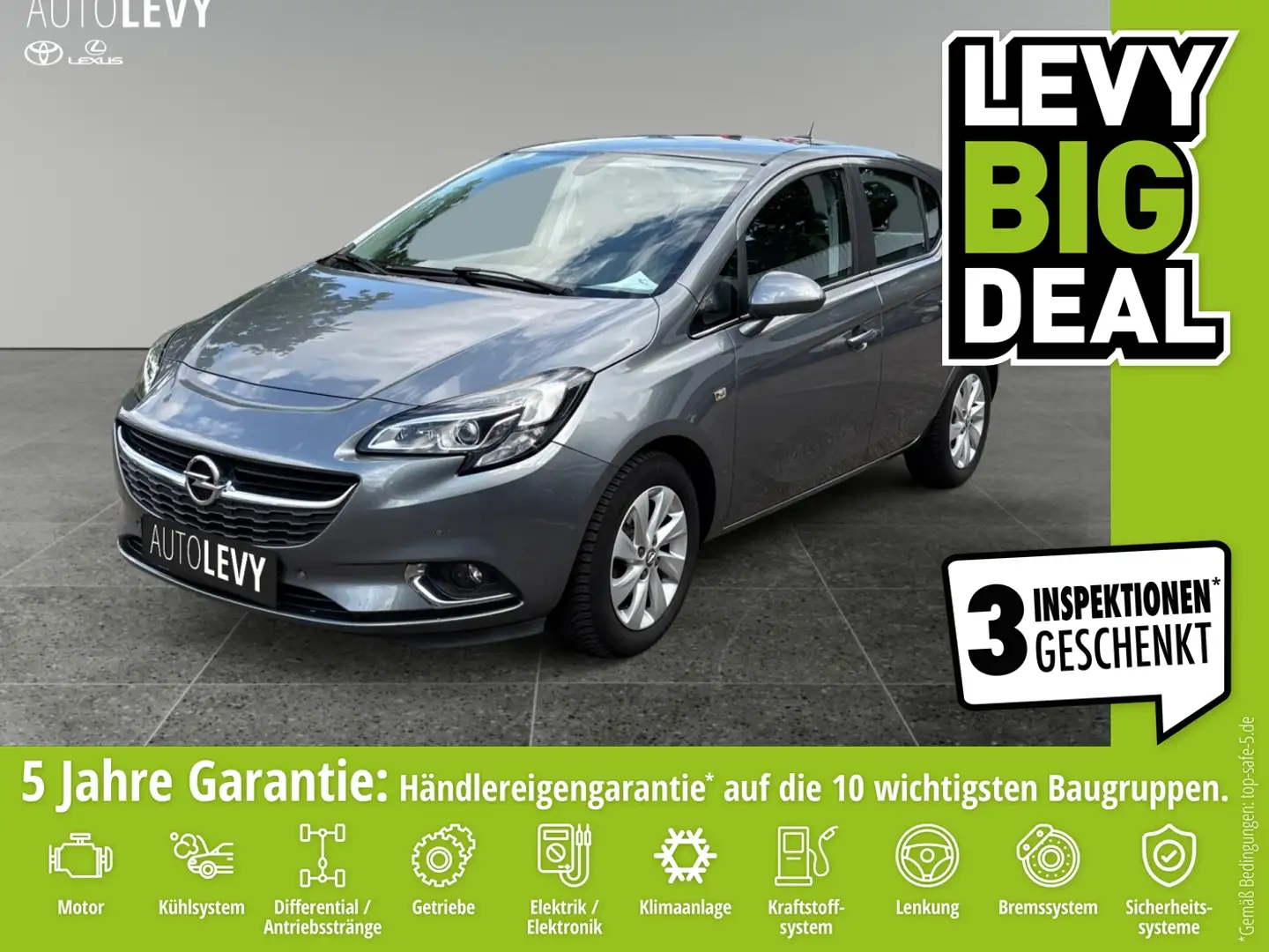 Opel Corsa 1.4 Innovation *LM*Winter-P*PDC* Szary - 1