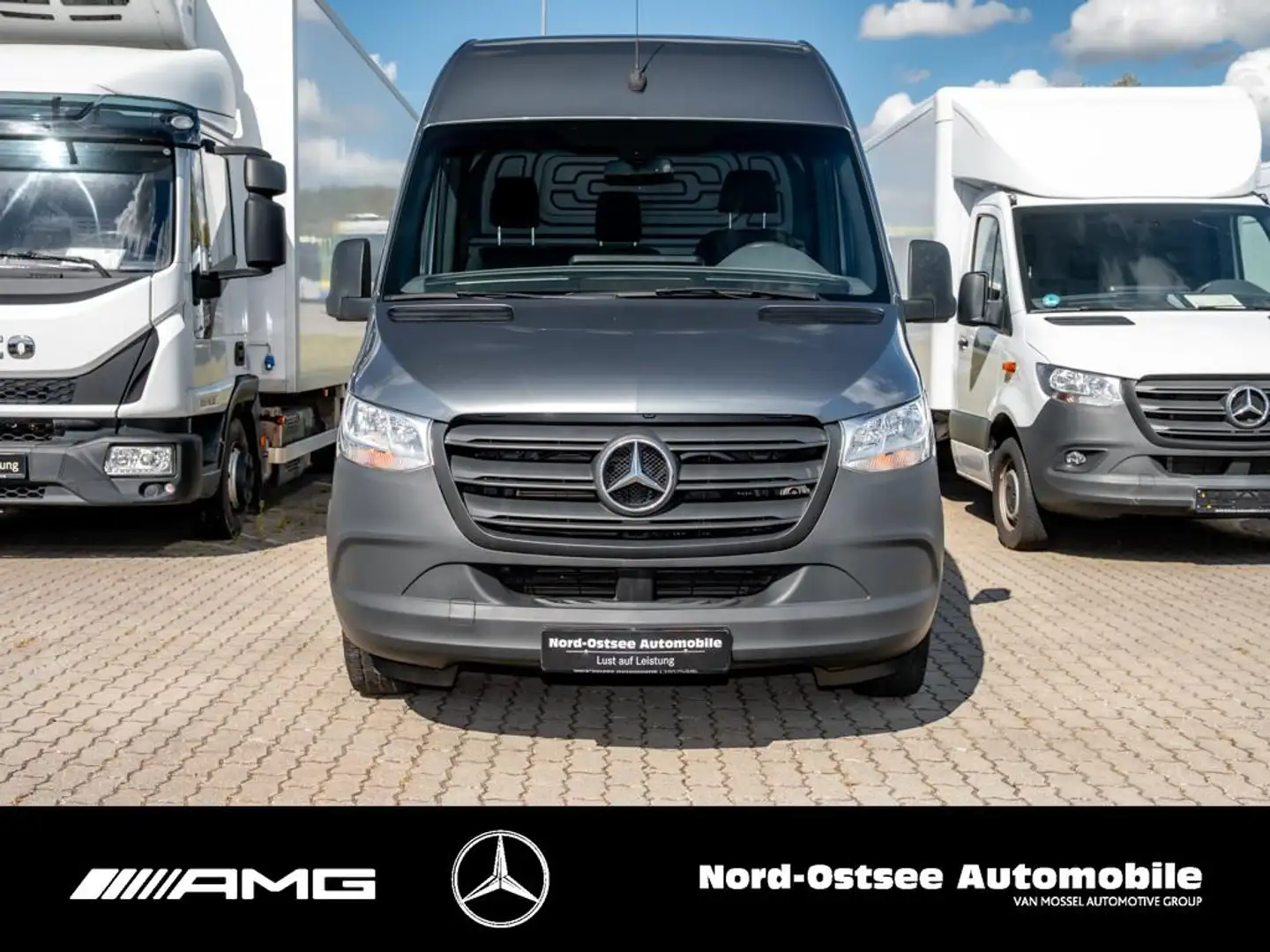 Mercedes-Benz Sprinter 314 L2H2 KAMERA AHK KLIMA DAB Gris - 2