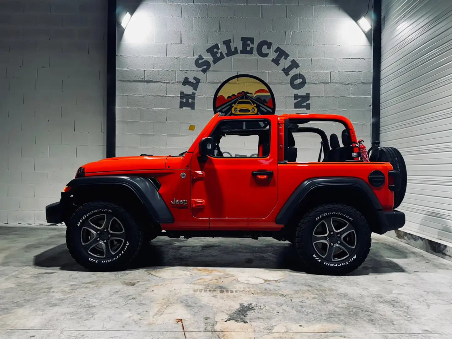 Jeep Wrangler JL SPORT 1ere MAIN 31000KM GARANTIE 12 MOIS Narancs - 2
