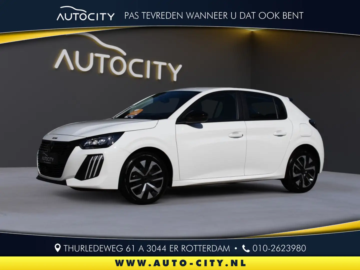 Peugeot 208 208 1.2 PureTech 100 Active PDC l Navi l Camera Wit - 1