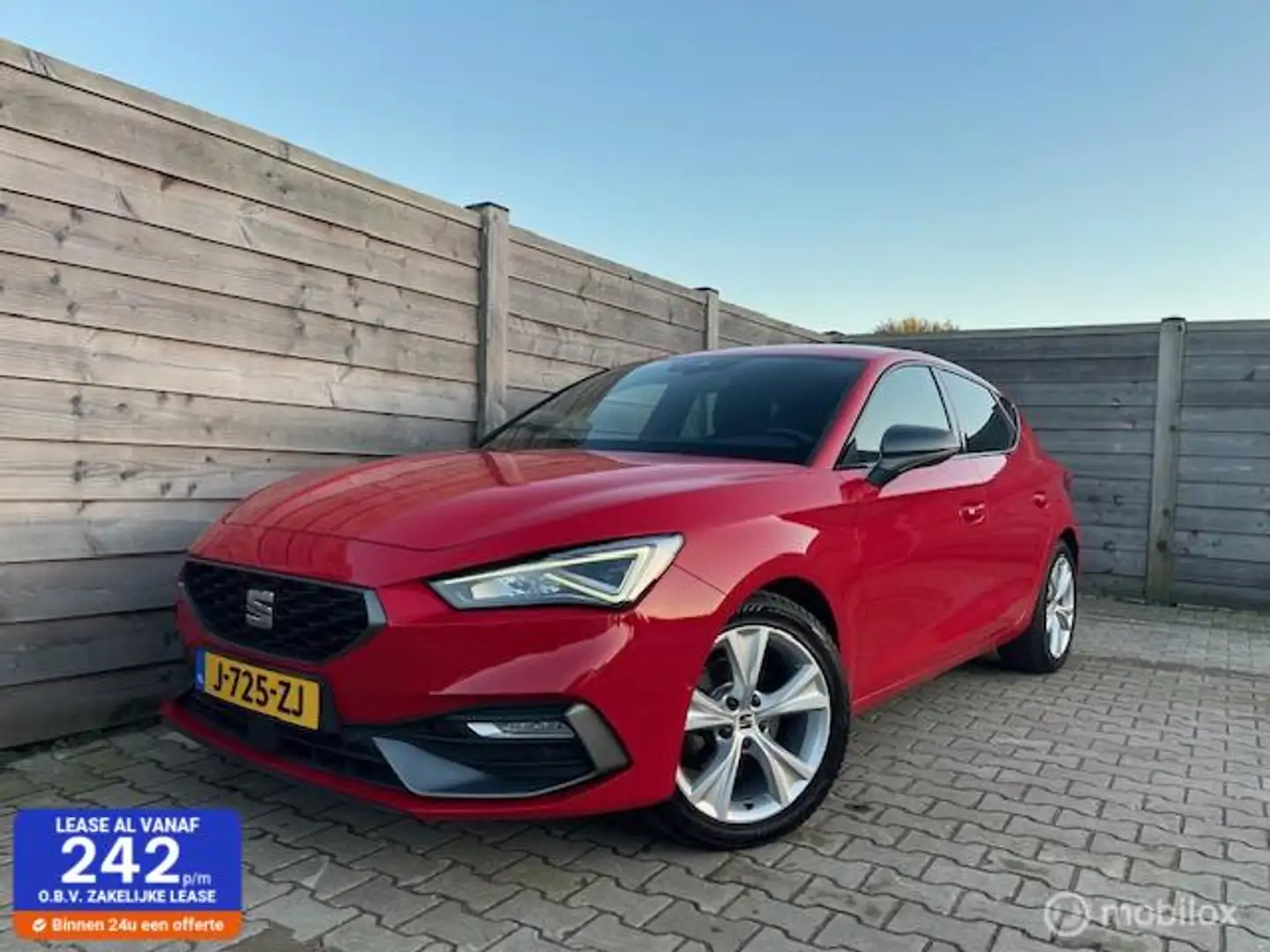 SEAT Leon 1.0 TSI FR Launch Edition Virt.Cockpit-Led-Carplay Rot - 1