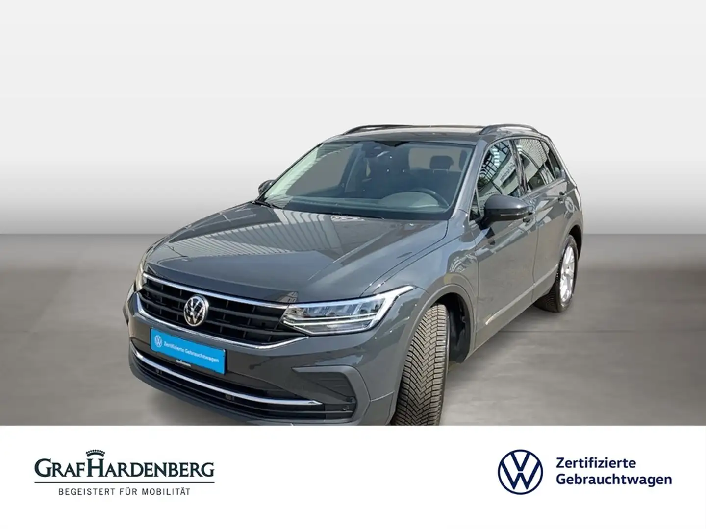 Volkswagen Tiguan Life 4Motion TDI DSG LED Climatronic Grau - 1