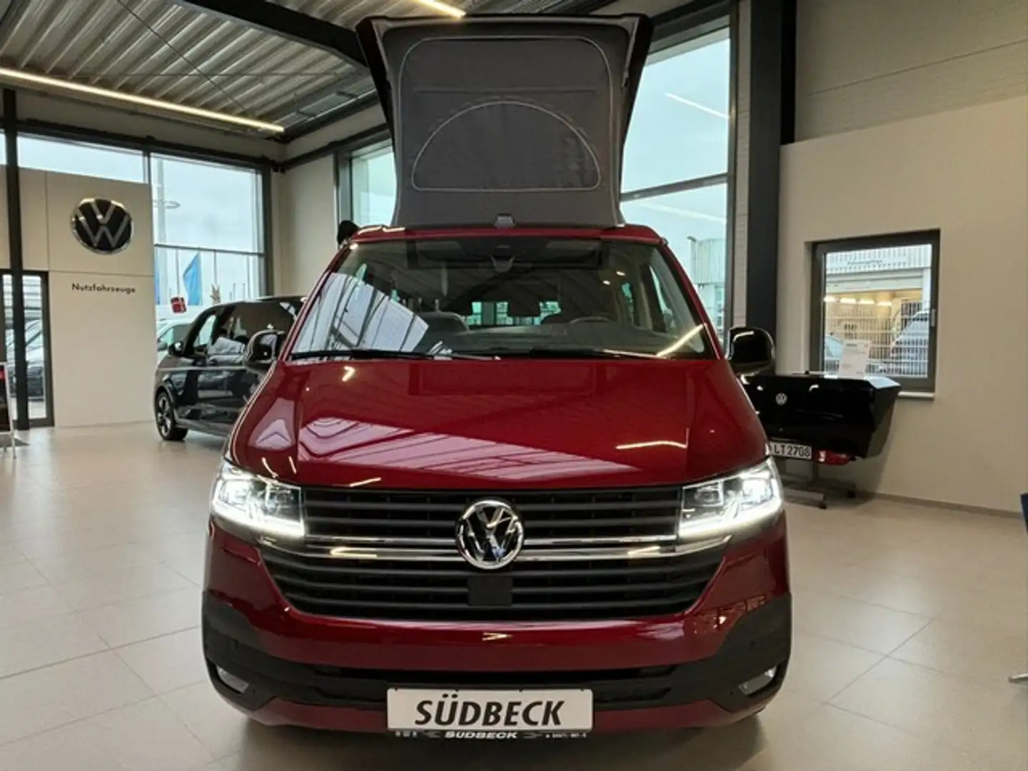 Volkswagen T6.1 California Ocean 2.0 TDI Edition AHK+KAMERA+ACC+LANE Rot - 2