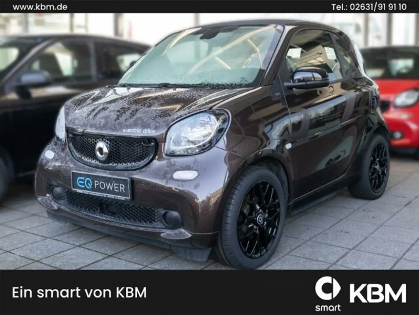smart forTwo fortwo coupé electric drive °WIN-PA°SLEEK-STYLE° Bruin - 1