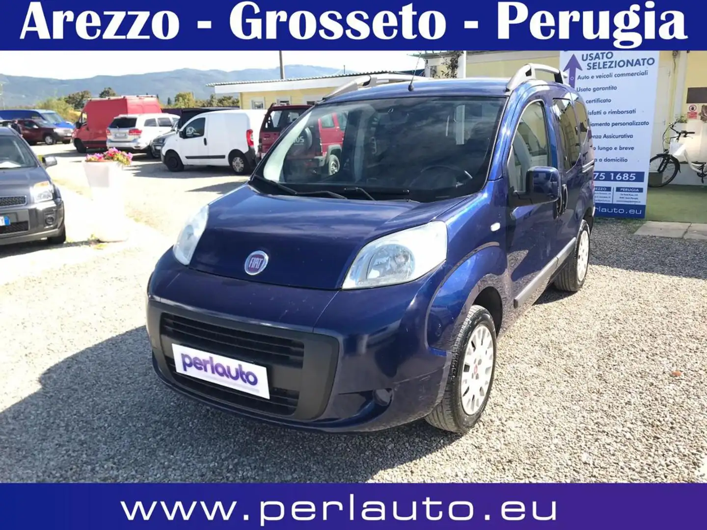 Fiat Qubo 1.4 8V 77 CV Active Metano Unico Proprietario Blau - 1