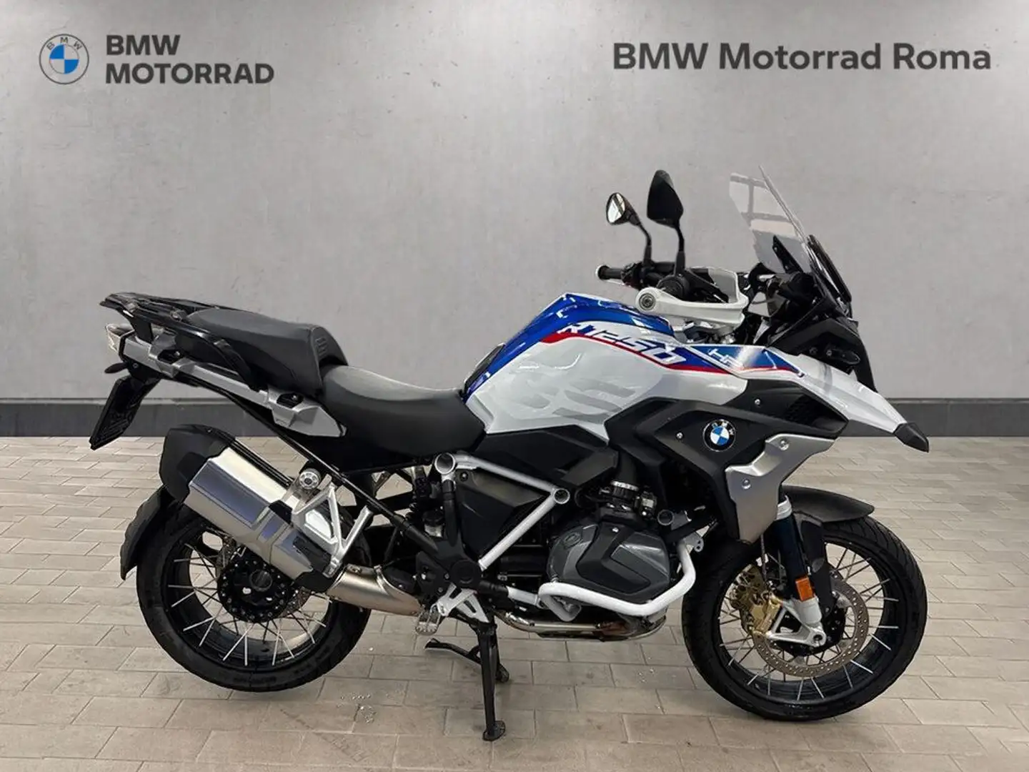 BMW R 1250 GS Abs Blanc - 2