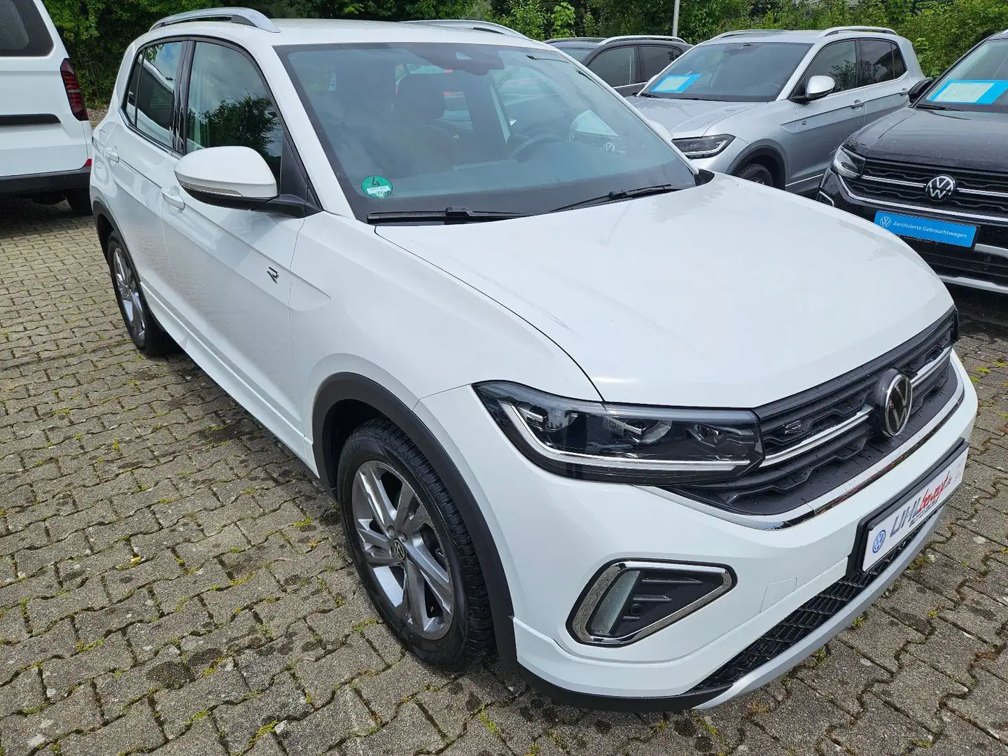 Volkswagen T-Cross R-Line LED Discover Pro Beats Sound Navi Bianco - 2